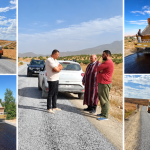 جماعة عين الزهرة بإقليم الدريوش تعزز بنيتها الطرقية بإنجاز 18 كيلومترا لفك العزلة عن عدد من الدواوير